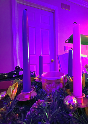 Week 4 Advent Wreath Pre-Christmas Eve 2021