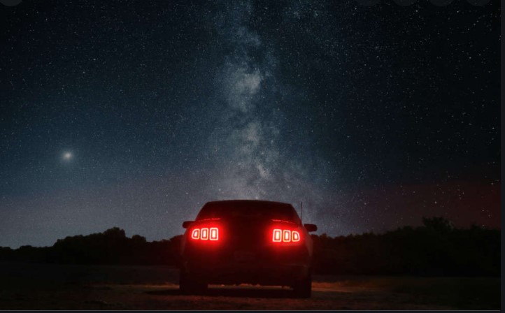 Mustang starry night 2