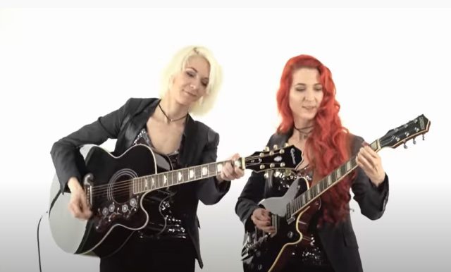 The Gretsch and Epiphone