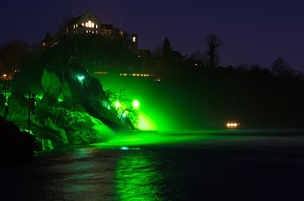 Rhine_Falls_St_Patrick's_Day_2017