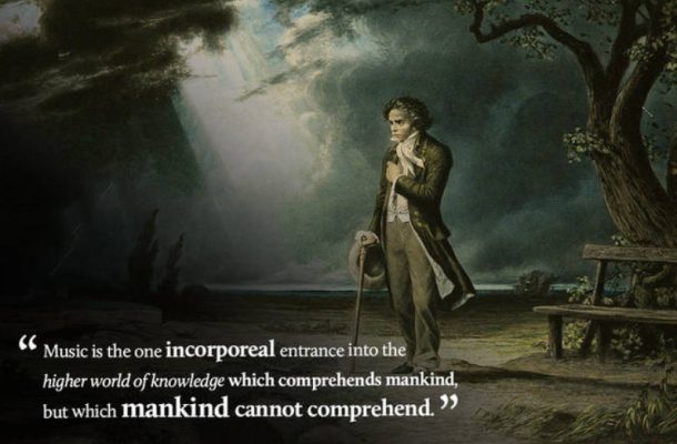 Beethoven quote about knowledge