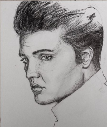 Ballpen drawing by Lisa