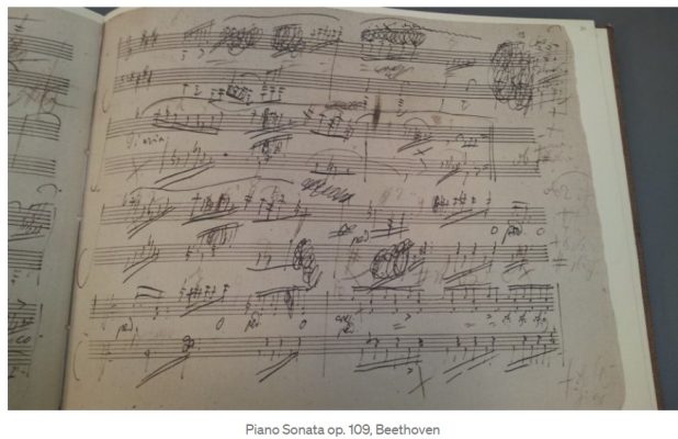 Beethoven handwritten score