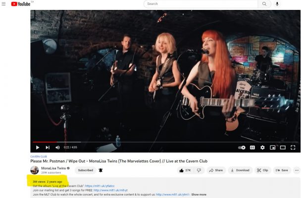 Please Mr Postman 3M views