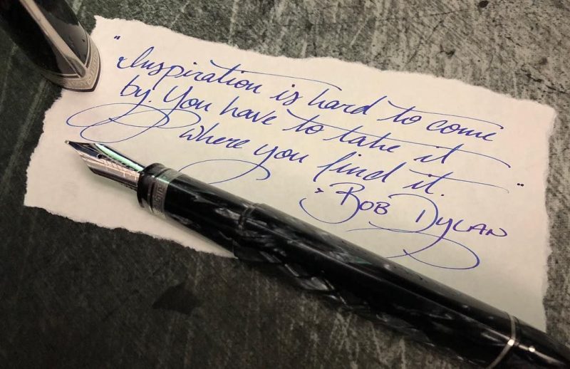 Bob Dylan fountain pen