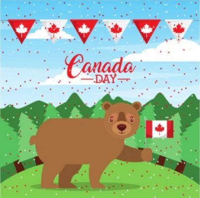 Canada Day Bear