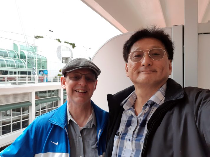 Me and Glenn on cruise June 17 2023