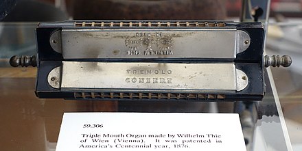 440px-Triple_Mouth_Organ,_Wilhelm_Thie,_Vienna,_patented_1876_-_Bennington_Museum_-_Bennington,_VT_-_DSC08620