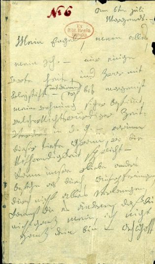 Immortal Beloved letter 1st page