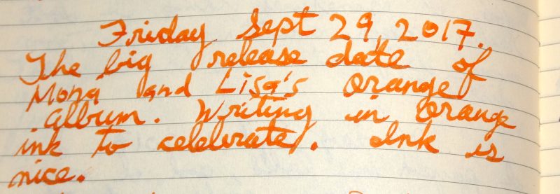 MLT Orange album release Sept 29 2017