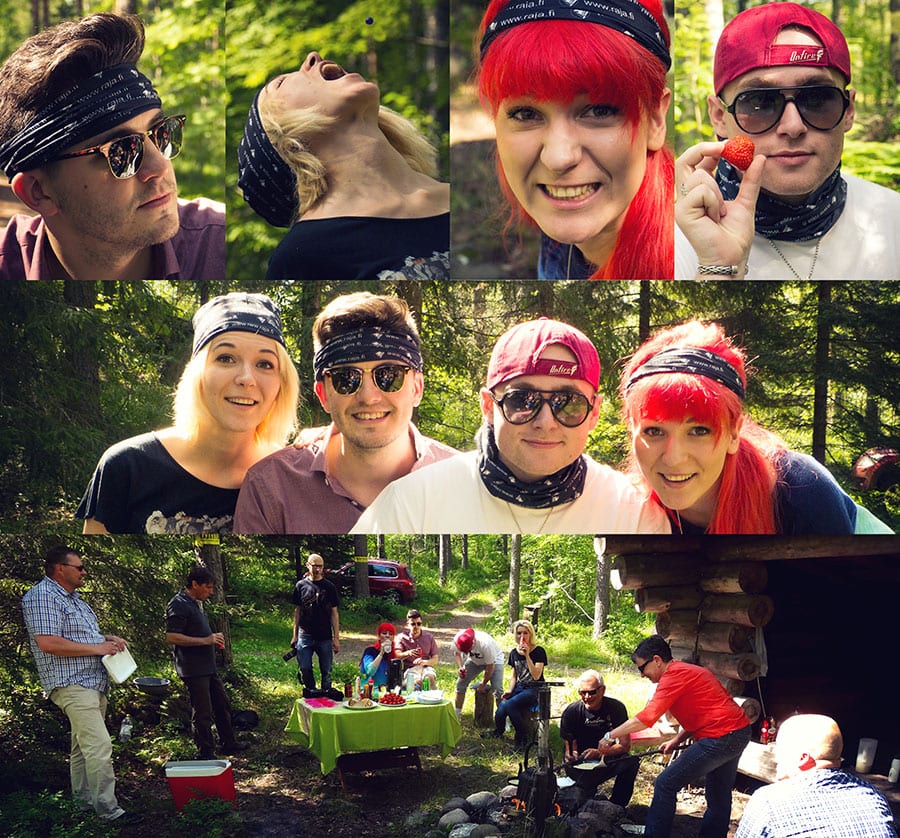 MonaLisa Twins Welcome Pic-Nic in Parikkala, Finland 2015