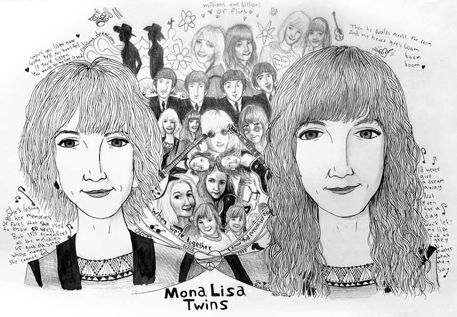 MonaLisa Twins Fan Art Revolver