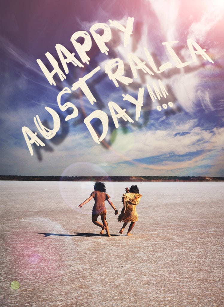 MonaLisa Twins in Australia for Australia Day 2017