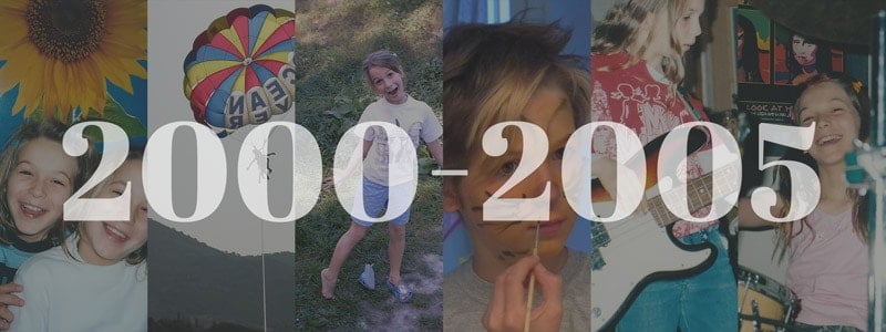 2000 - 2005 Gallery Overview Collage