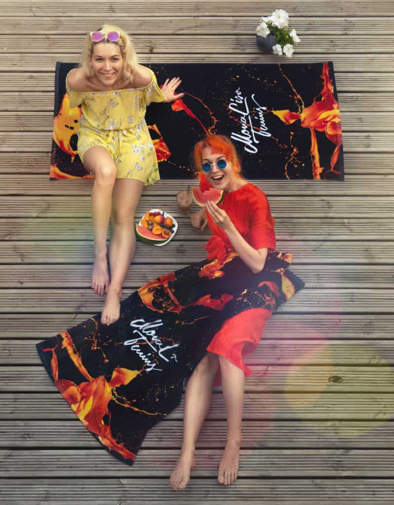 Towel Bundle Summer Sale Orange