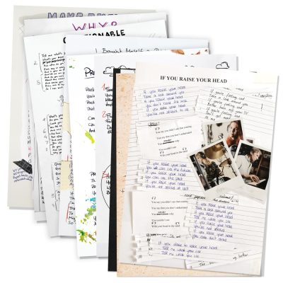 Set of 9 - 'Signed Studio Scribbles' Art Print - Limited Edition (-30%)